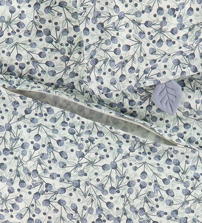 Sebra Bettwäsche - Baby - Blue Olive