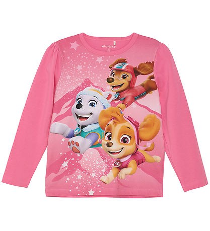 Minymo Blouse - Paw Patrol - Azalea Pink Minymo Blouse - Paw Patrol - Azalea Pink