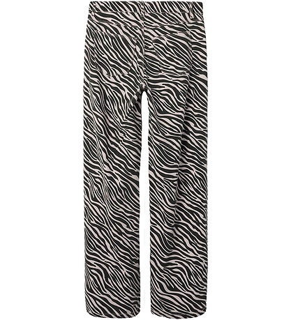 LMTD Trousers - NlfZebra - Pink Marshmallow/Raven Zebra