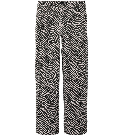 Pantalon LMTD - NlfZebra - Rose Marshmallow/Raven Zèbre Pantalon LMTD - NlfZebra - Rose Marshmallow/Raven Zèbre