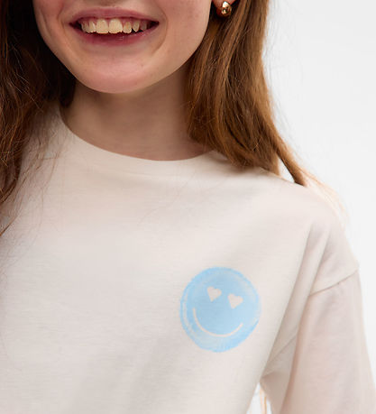 Vero Moda Girl T-shirt - VmPhotostatic - Snow White/Balloon
