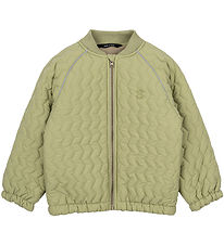 Mikk-Line Bomber Jacket - Gray Green w. Dragon Mikk-Line Bomber Jacket - Gray Green w. Dragon