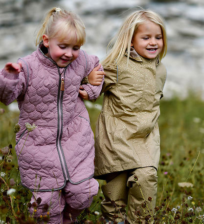 Mikk-Line Lightweight Jacket - Kelp w. Hearts