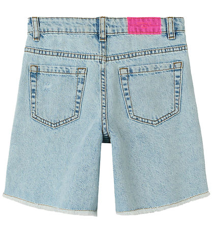 Name It Shorts - Noos - NkfBella - Light Blue Bleched Denim Name It Shorts - Noos - NkfBella - Light Blue Bleched Denim