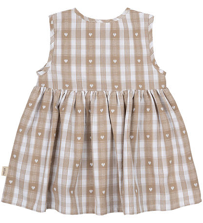 Petit Piao Dress - Off White Heart