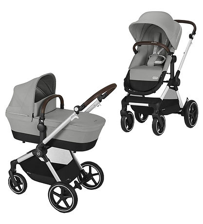 Poussette/Landau Cybex - Eos Lux - 2 en 1 - Stone Grey