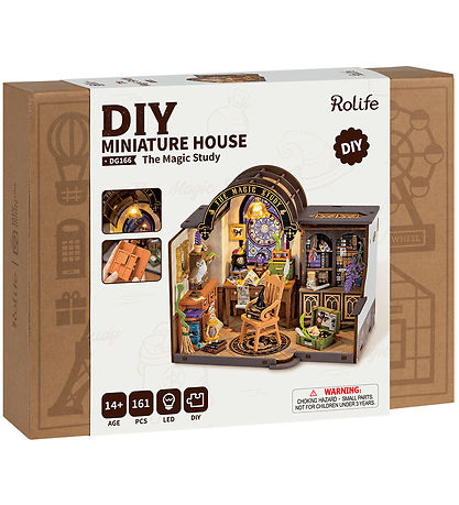 Rolife Miniatur-Diorama - DIY - Die magische Studie DG166 - 267 