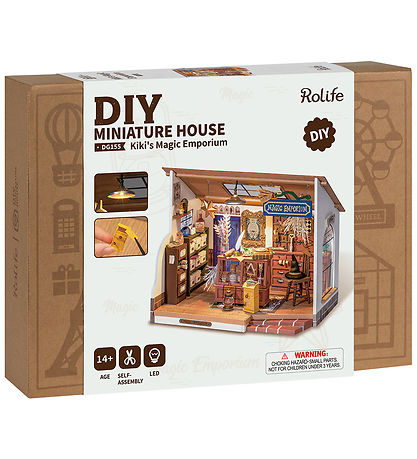 Rolife Miniature Diorama - DIY - Kiki's Magic Emporium DG155 - 2