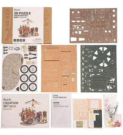 Rolife Miniatur-Diorama - DIY - Blossom Warenkorb TGS03 - 187 Te