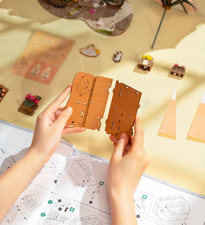 Rolife Miniatur-Diorama - DIY - Blossom Warenkorb TGS03 - 187 Te