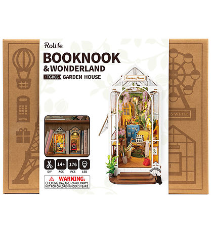 Rolife Miniature diorama - DIY - Book Nook & Wonderland - Garden
