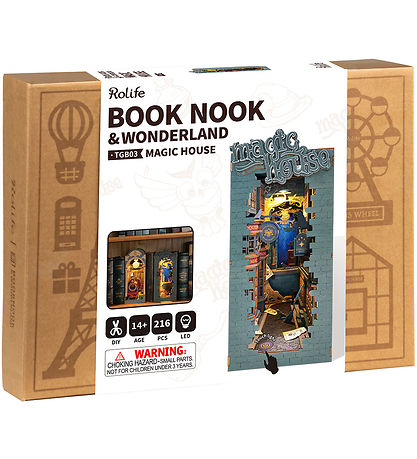 Rolife Miniature Diorama - DIY - Book Nook & Wonderland - Magic Rolife Miniature Diorama - DIY - Book Nook & Wonderland - Magic
