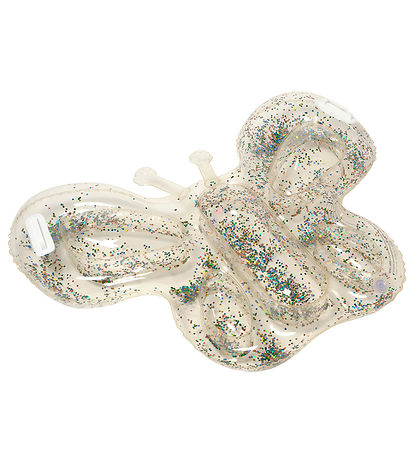 SunnyLife Uimapatja - 112x85 cm - Perhonen - Cotton Candy/Glitte