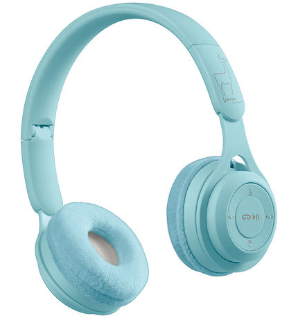 Lalarma Headphones w. Light - Wireless - 85db - Blue Pastel Lalarma Headphones w. Light - Wireless - 85db - Blue Pastel