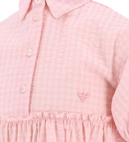 Emporio Armani Mekko - Vaaleanpunainen Vichy Emporio Armani Mekko - Vaaleanpunainen Vichy
