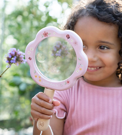 Little Dutch Magnifying glass - Fairy Garden - Pink Little Dutch Magnifying glass - Fairy Garden - Pink