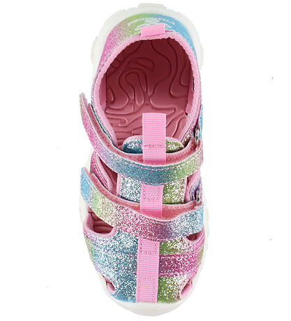 Hummel Sandals - Velcro Infant - White/Multicolour Glitter