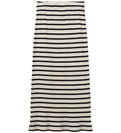 Sofie Schnoor Skirt - Rib - Dizasy - Black Striped