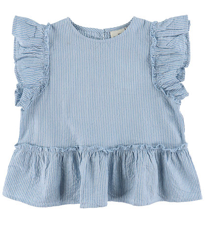 Sofie Schnoor Top - Sallysy - Light Blue Stripe Sofie Schnoor Top - Sallysy - Light Blue Stripe