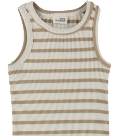 Sofie Schnoor Dress - Rib - Facitasy - Soft Brown
