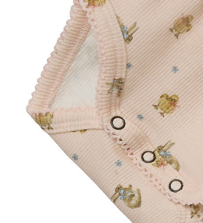 Lil' Atelier Bodysuit w. Skirt s/s - Rib - NBfLavo - Morganite Lil' Atelier Bodysuit w. Skirt s/s - Rib - NBfLavo - Morganite