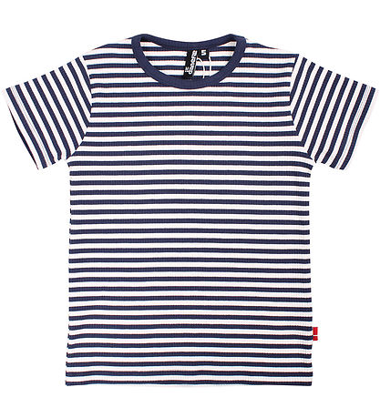 Danefæ T-shirt - Rib - DaneStory - Marinblå/Chalk