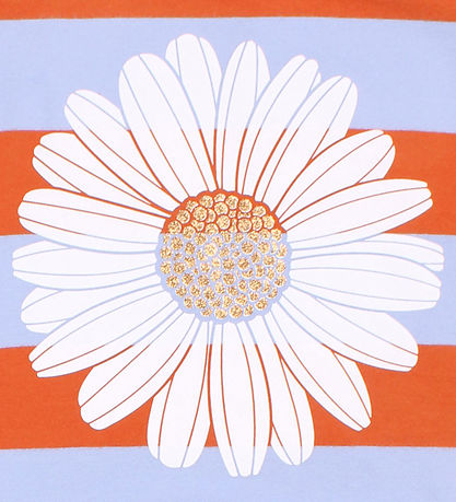 Danefæ Kleid - Dänisch - Light Rust/Lila Daisy