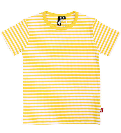 T-Shirt Danefæ - Danestory - Décoloré Yellow/Craie T-Shirt Danefæ - Danestory - Décoloré Yellow/Craie