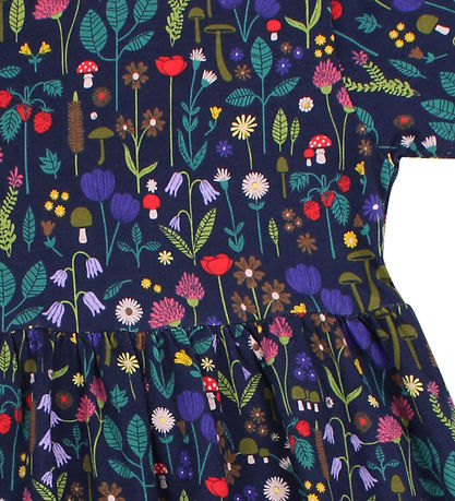 Danefæ Dress - Dane shelffish Modal - Navy Botanical