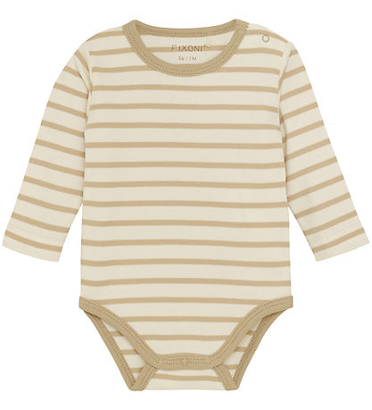 Fixoni Romper w. Bodysuit l/s - Velvet - Sesame