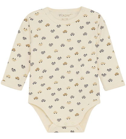 Fixoni Romper w. Bodysuit l/s - Weather habit