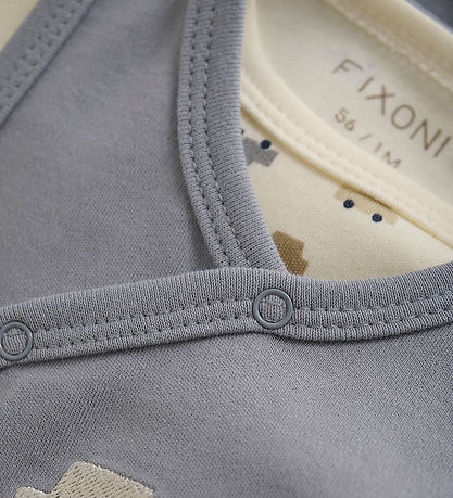Fixoni Romper w. Bodysuit l/s - Weather habit