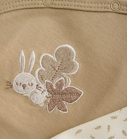 Fixoni Romper w. Bodysuit l/s - Sesame