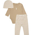 Fixoni Set - Leggings/Beanie/Bodysuit l/s - Sesame Fixoni Set - Leggings/Beanie/Bodysuit l/s - Sesame