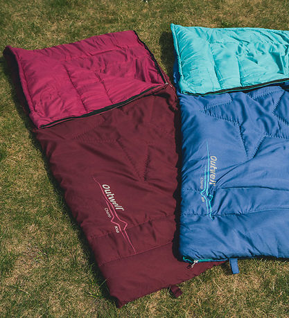 Outwell Sleeping Bag - Champ Kids - Deep Red
