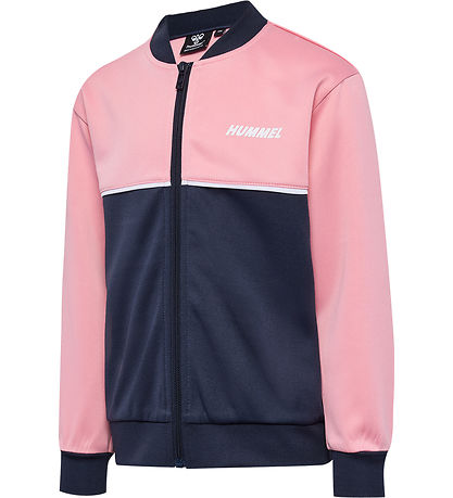 Hummel Tracksuit - hmlDallas - Parisian Night w. Logo Hummel Tracksuit - hmlDallas - Parisian Night w. Logo