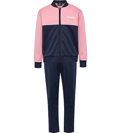 Hummel Tracksuit - hmlDallas - Parisian Night w. Logo