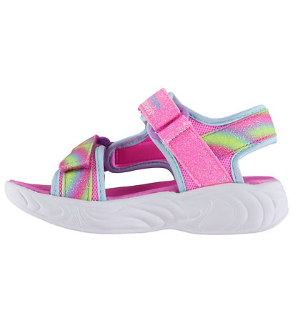 Skechers Sandals w. Lights - Unicorn Dreams - Pink/Multi