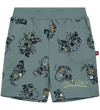 LEGO® Wear Ninjago Sweat Shorts - LwPasi - Light Green