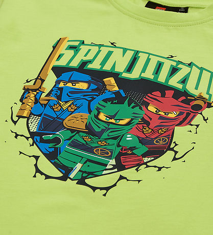 LEGO® Wear Ninjago T-Shirt - LwTaffy - Hell Green