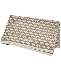 Smallstuff 아기 담요 - 울 - 80x100cm - 코끼리 - 자연 Smallstuff 아기 담요 - 울 - 80x100cm - 코끼리 - 자연
