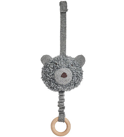 Mobile Musical Smallstuff - Laine - Gris Chiné
