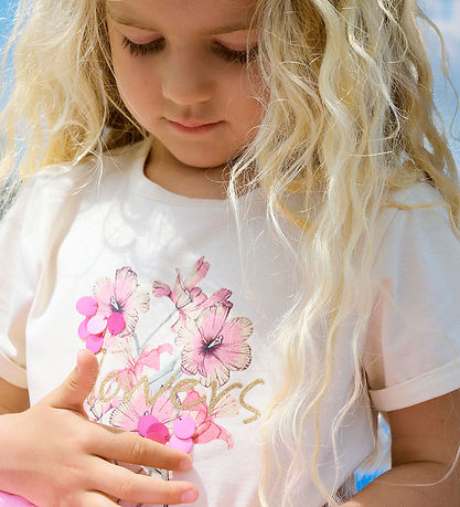 T-Shirt Minymo - White Swan T-Shirt Minymo - White Swan