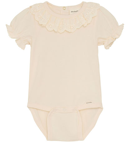 Minymo Bodysuit s/s - White Swan