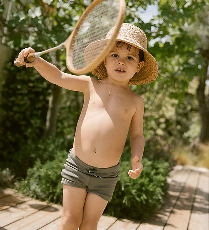 Lil' Atelier Swim Trunks - NmmFolo - Forest Fog