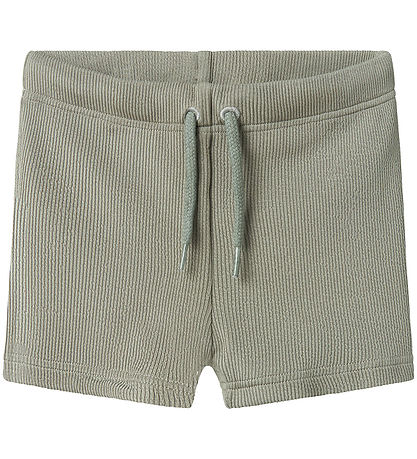 Lil' Atelier Swim Trunks - NmmFolo - Forest Fog