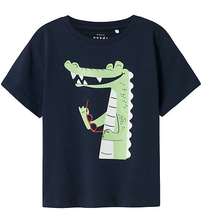 Name It T-shirt - NmmVagno - 2-Pack - Celestial Blue/Navy Blazer