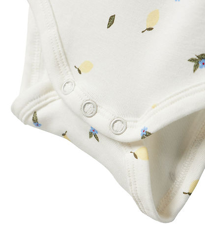 Name It Bodysuit l/e - NmfFilly - Cloud Dansari M. Sítrónur/Blóm Name It Bodysuit l/e - NmfFilly - Cloud Dansari M. Sítrónur/Blóm