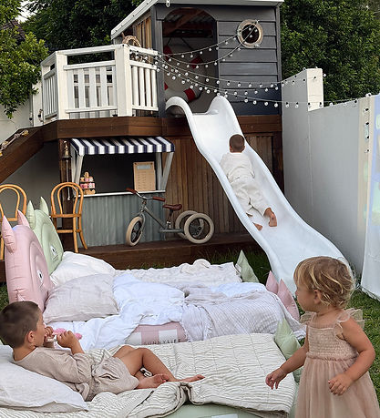 SunnyLife Children's bed - Inflatable - Monster - Pink