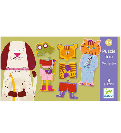 Djeco Puslespill - 24 Brikker - Orkester
